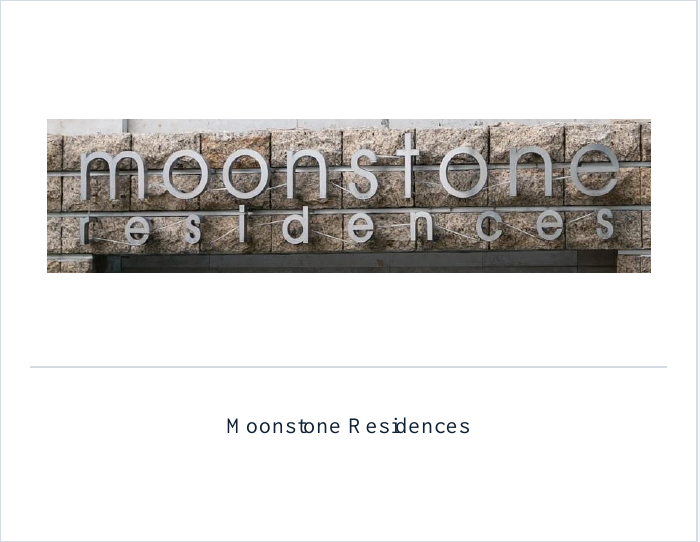 Moonstone Residences customer reference